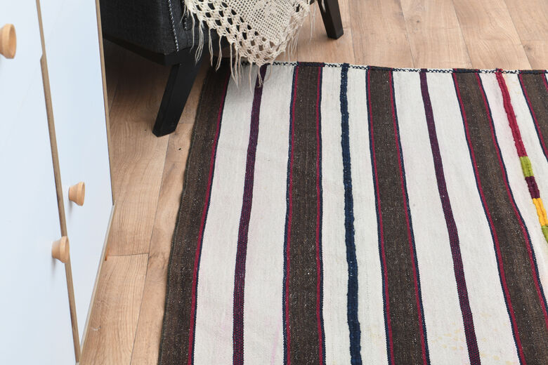 Flatweave Striped Rug