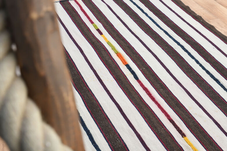 Flatweave Striped Rug