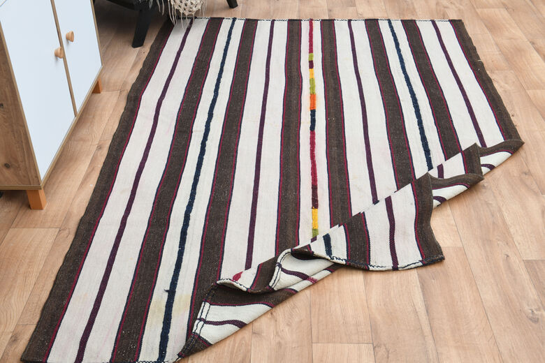 Flatweave Striped Rug