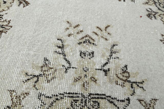 Beige Brown Oriental Rug - Thumbnail