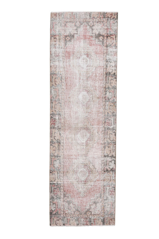 Distressed Vintage Turkish Runner