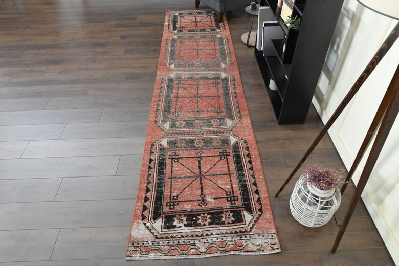Vintage Turkish Rug Runner