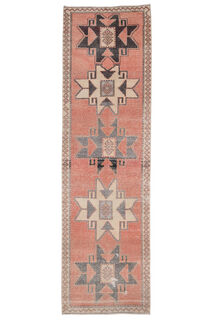 Red Handmade Vintage Runner - Thumbnail