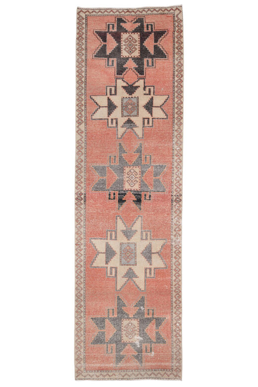 Red Handmade Vintage Runner