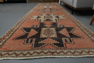 Red Handmade Vintage Runner - Thumbnail