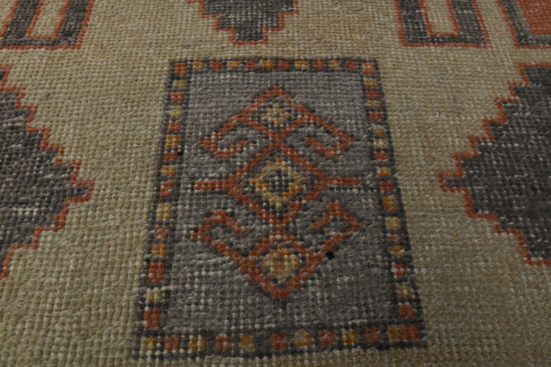 Red Handmade Vintage Runner
