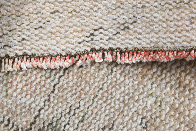 Distressed Vintage Area Rug