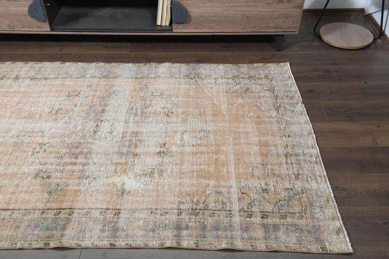 Distressed Vintage Area Rug