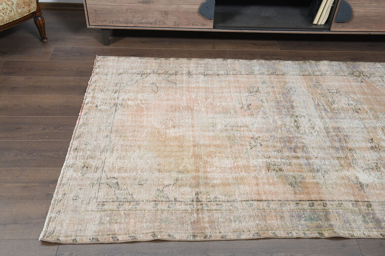 Distressed Vintage Area Rug