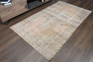 Distressed Vintage Area Rug - Thumbnail