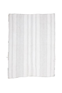 White Striped Rug - Thumbnail