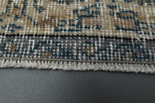 Vintage Turkish Floral Rug - Thumbnail