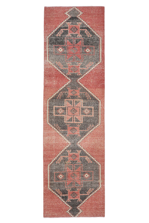 Red Black Vintage Runner