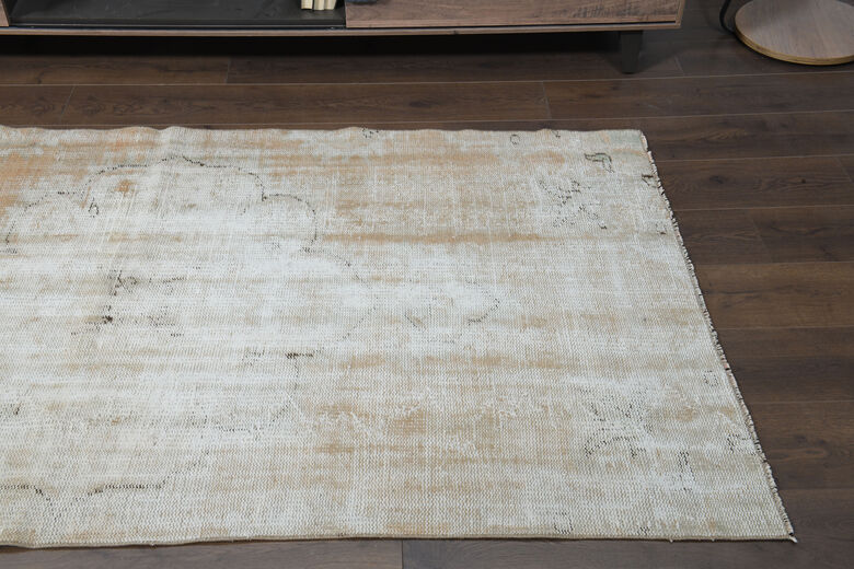 Distressed Antique Area Rug