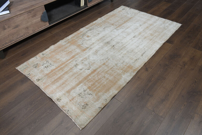 Distressed Antique Area Rug