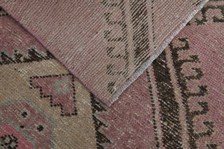 Purple Geometric Vintage Rug