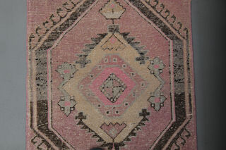 Purple Geometric Vintage Rug - Thumbnail