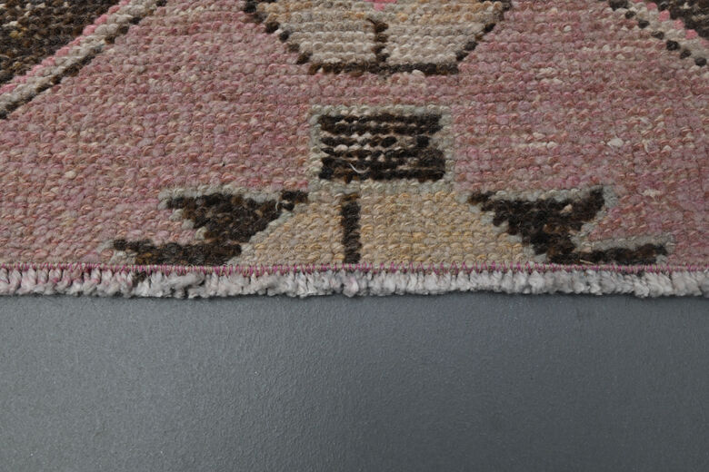 Purple Geometric Vintage Rug