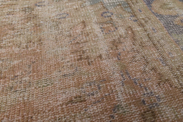 Antique Distressed Turkish Rug
