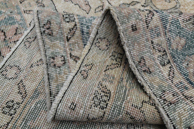 Antique Turkish Oushak Rug