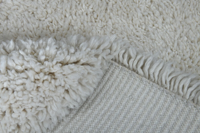 Mohair Tulu Shaggy Vintage Rug