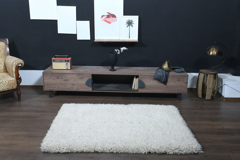Mohair Tulu Shaggy Vintage Rug