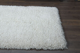 Mohair Tulu Shaggy Vintage Rug - Thumbnail