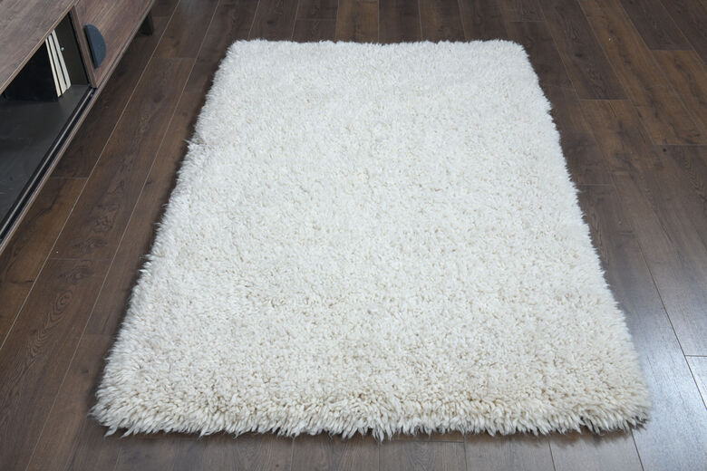 Mohair Tulu Shaggy Vintage Rug