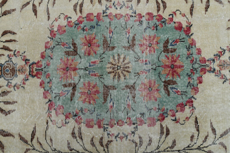 Vintage Turkish Area Rug