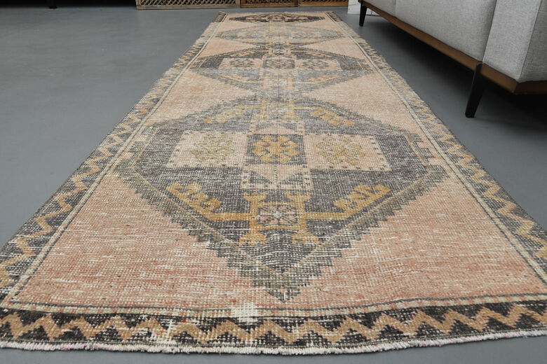 1960's Vintage Turkish Runner Rug