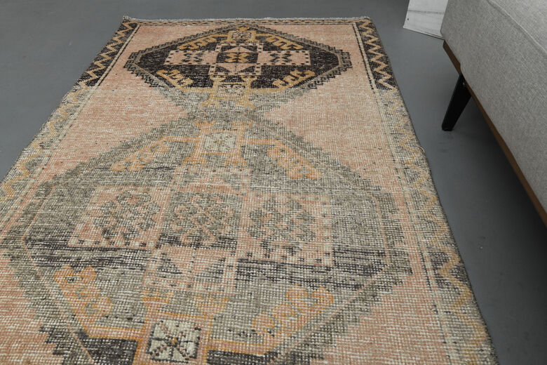 1960's Vintage Turkish Runner Rug