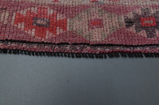 3x9 Pink Vintage Handmade Runner - Thumbnail
