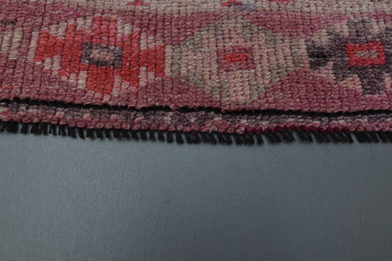 3x9 Pink Vintage Handmade Runner