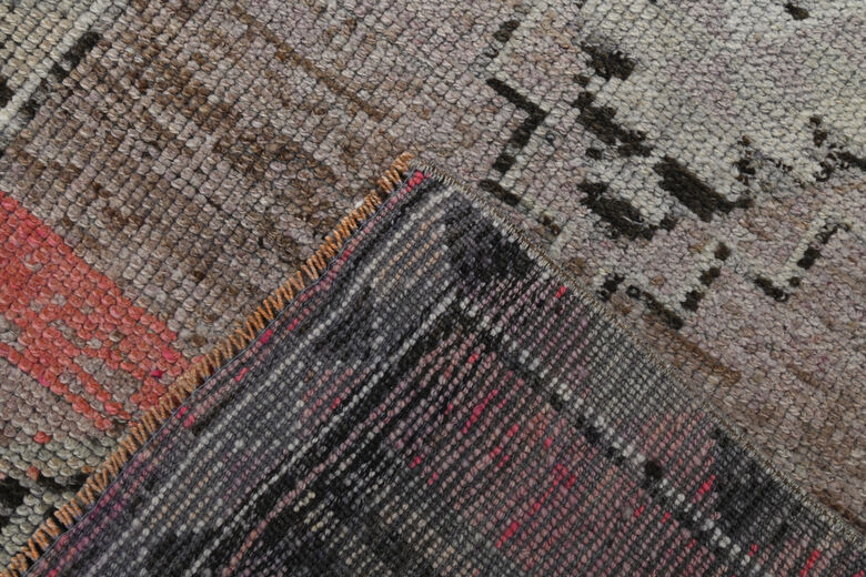 Faded Purple Hand-Knotted Runner