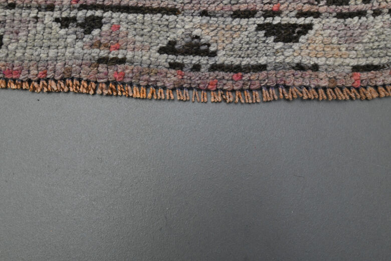 Faded Purple Hand-Knotted Runner