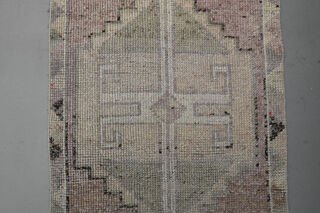Faded Purple Hand-Knotted Runner - Thumbnail