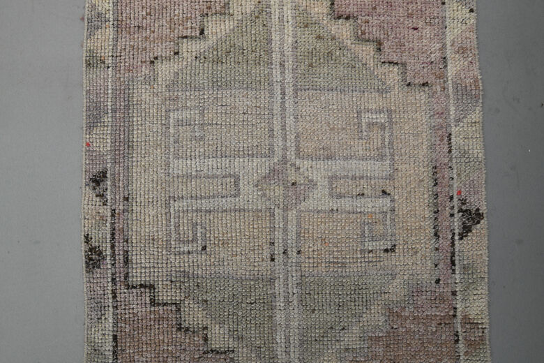 Faded Purple Hand-Knotted Runner