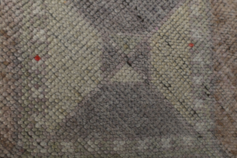 Faded Purple Hand-Knotted Runner