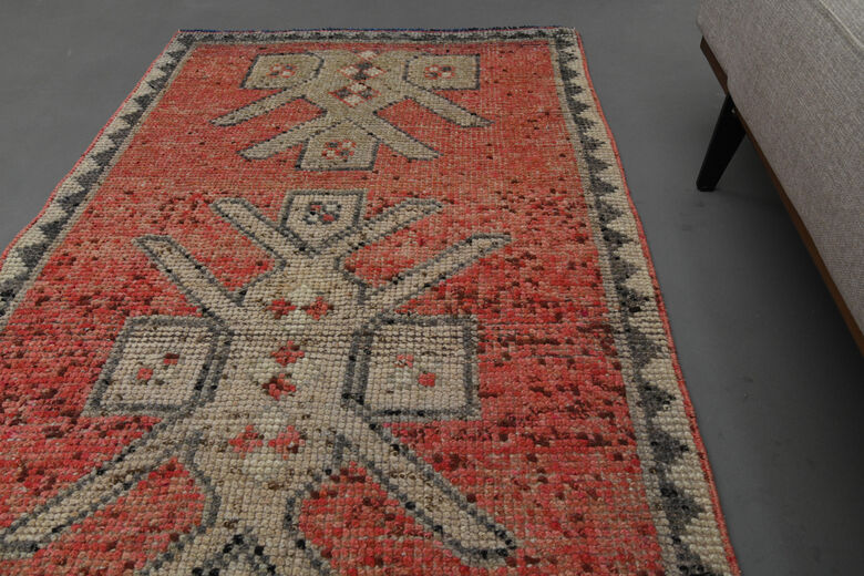 3x10 Pink Vintage Runner Rug