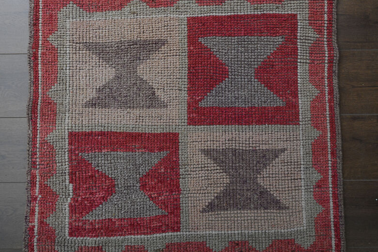 3x10 Pink Vintage Runner Rug