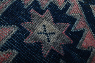Pink Blue Vintage Rug - Thumbnail