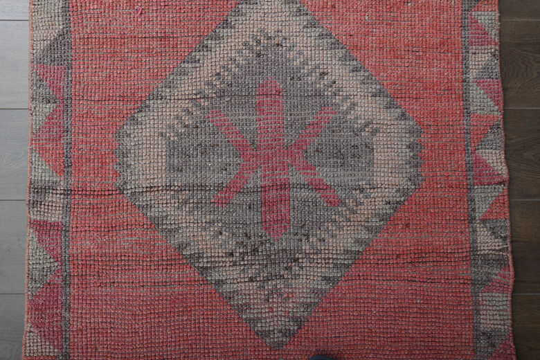Pink Vintage Rug Runner