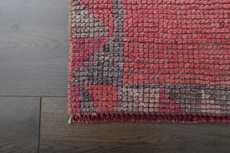 Pink Vintage Rug Runner