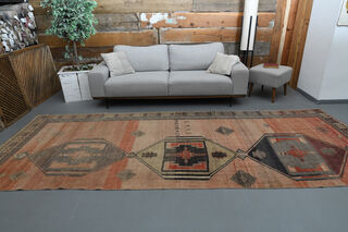 Vintage Wide Runner Rug - Thumbnail