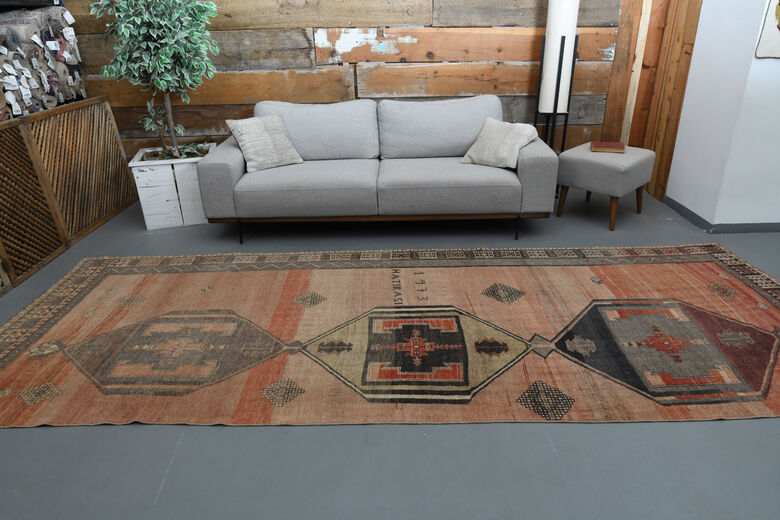 Vintage Wide Runner Rug