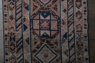 Vintage Turkish Rug Runner - Thumbnail