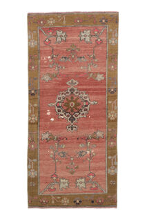Unique Red Vintage Turkish Rug - Thumbnail
