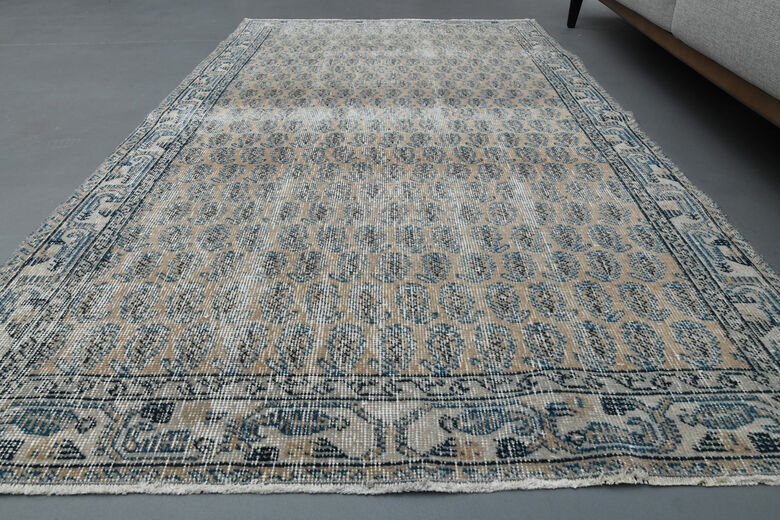 Floral Oushak Area Rug