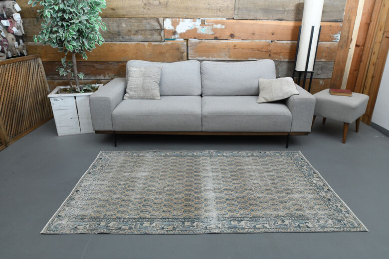 Floral Oushak Area Rug