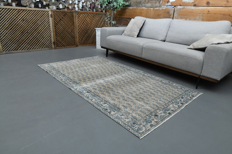 Floral Oushak Area Rug